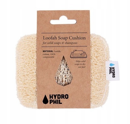 HYDROPHIL Mydelniczka poduszka na mydło LUFFA eko