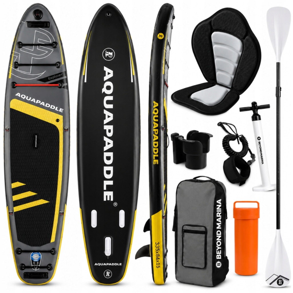 AquaPaddle Sup s sedákem 335 cm, sada s pádlem a pumpou