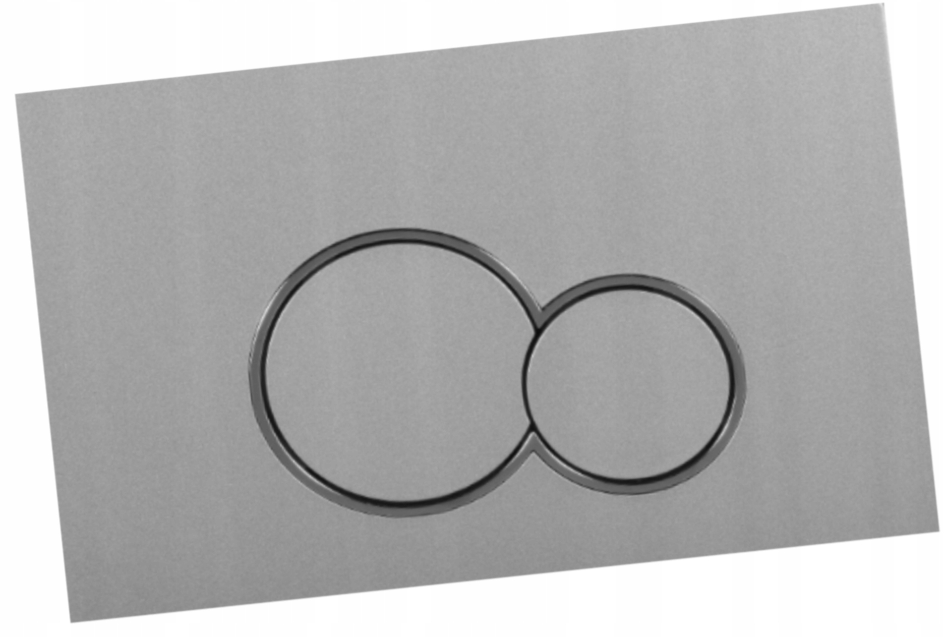 Splachovací tlačítko S chrom mat pro Wc stojan Koło Technic Gt