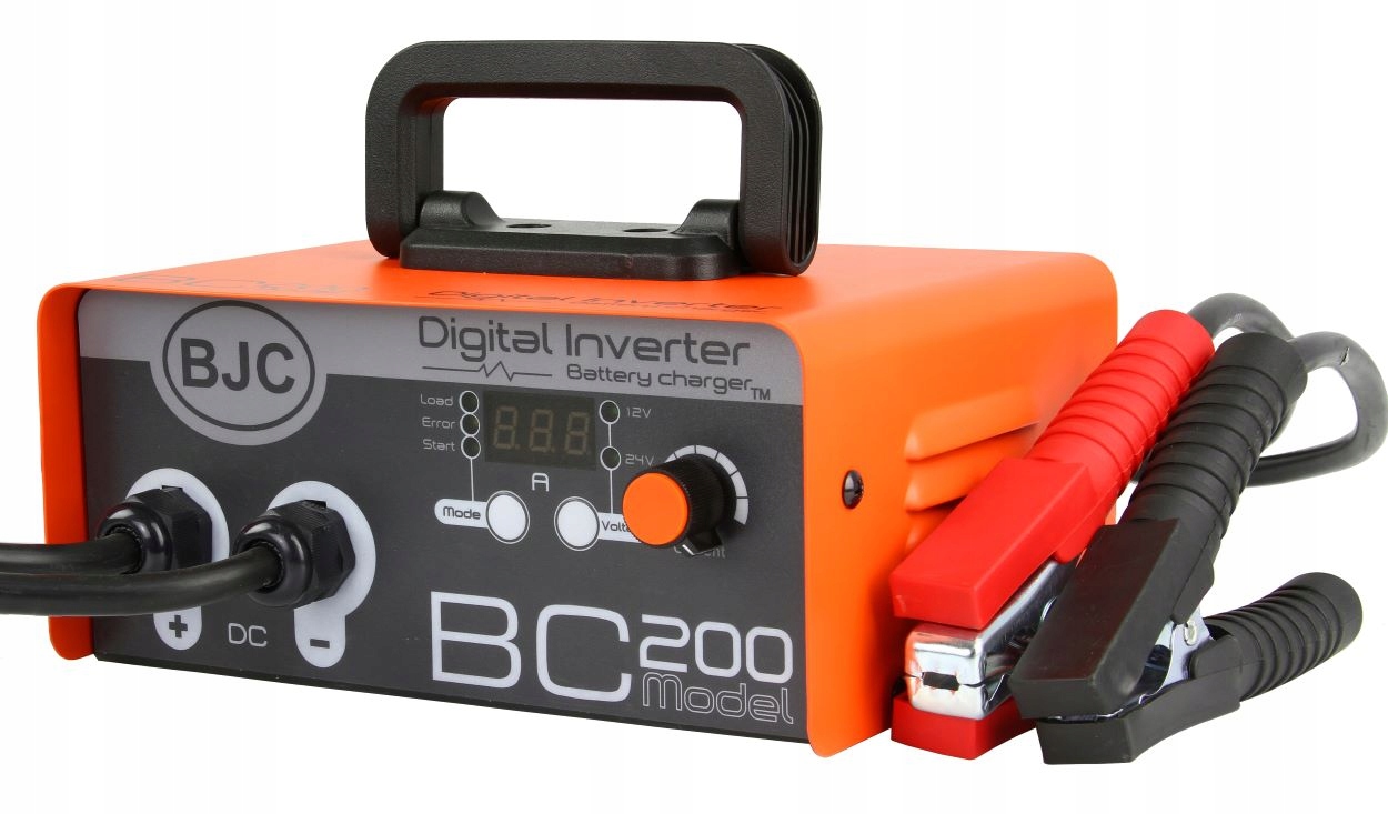 ŁADOWARKA AKUMULATORA PROSTOWNIK INWERTEROWY Z ROZRUCHEM BJC 200A 12V 24V EAN (GTIN) 3665274966789