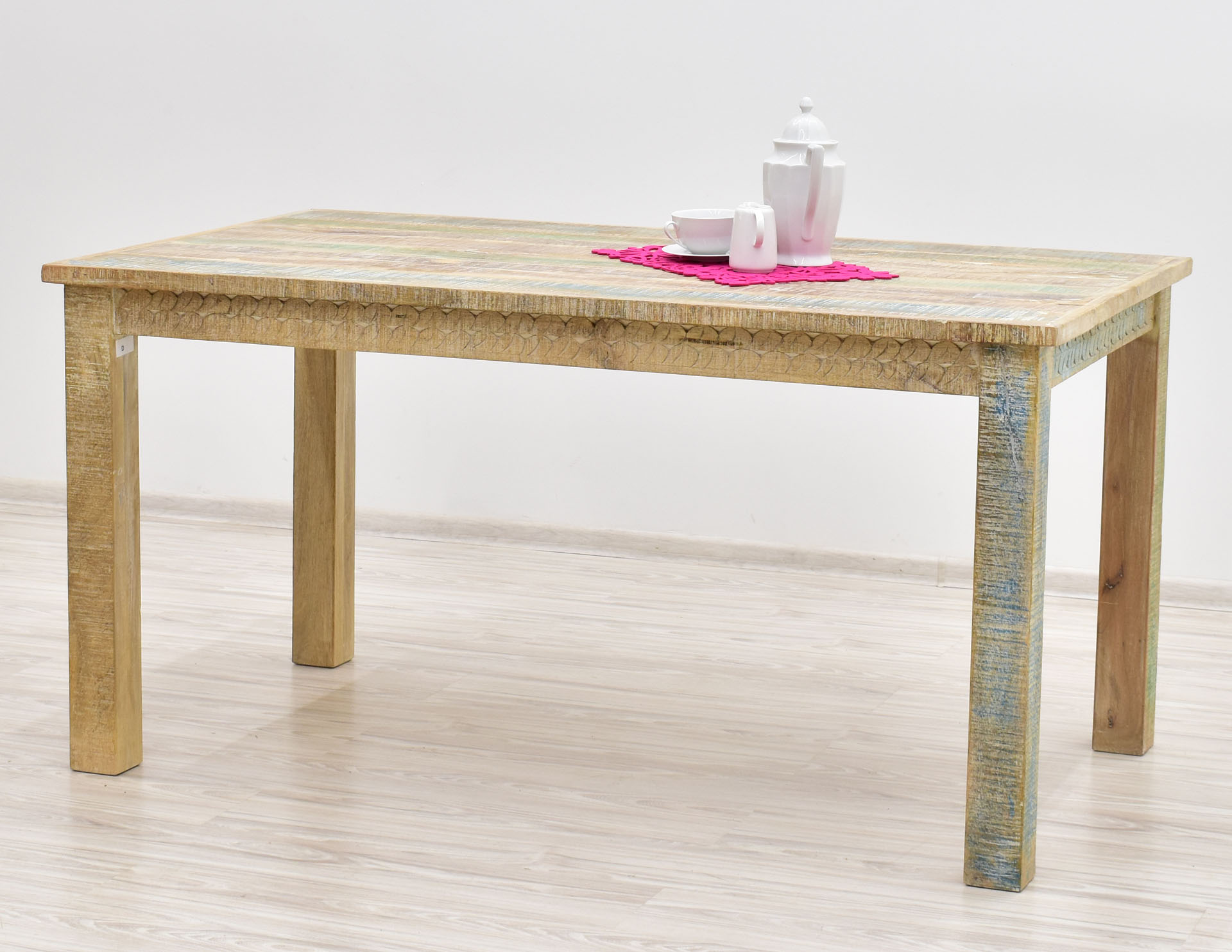 Stół kolonialny indyjski lite drewno mango kolor Marka Meble Świata