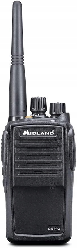 Midland G15 Pro Krótkofalówka profesjonalna PMR446 IP67 sztuka