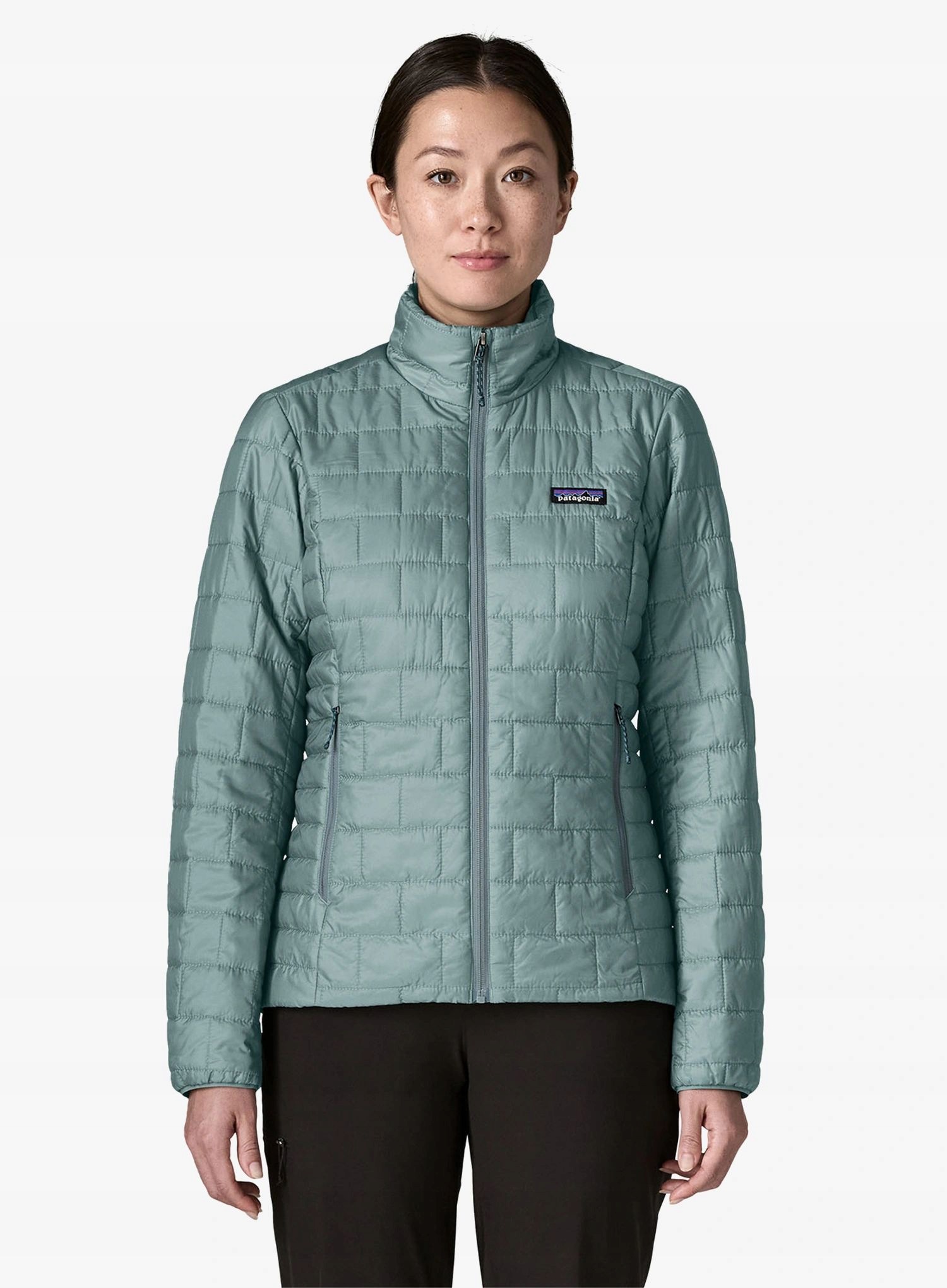 Kurtka ocieplana damska Patagonia Nano Puff Jacket blue sage Xs
