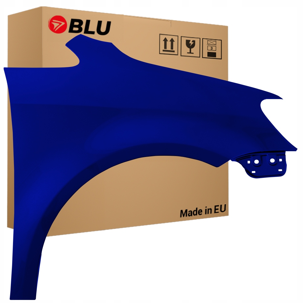 Blu Blatník Vw Touran 1T3 LL5M pravý modrý 10-15 přední IndienBlau