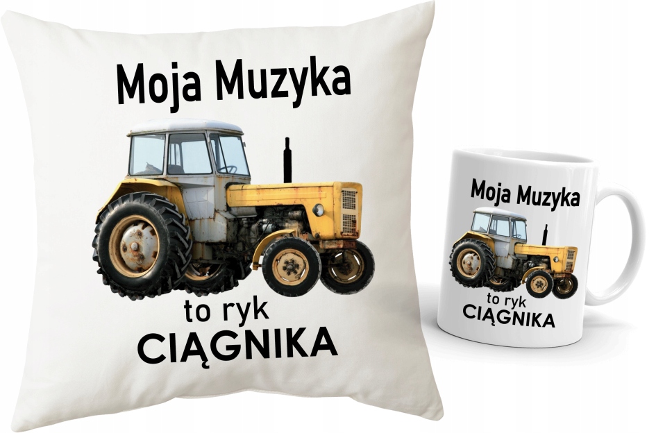 

Zestaw poduszka+kubek Ursus Traktor Rolnik Ciągnik