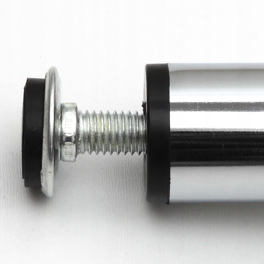 4x NOGA NÓŻKA MEBLOWA CHROM NÓŻKA POD SZAFKĘ Z REGULACJĄ H20CM TANIEJ 30% Model AZO