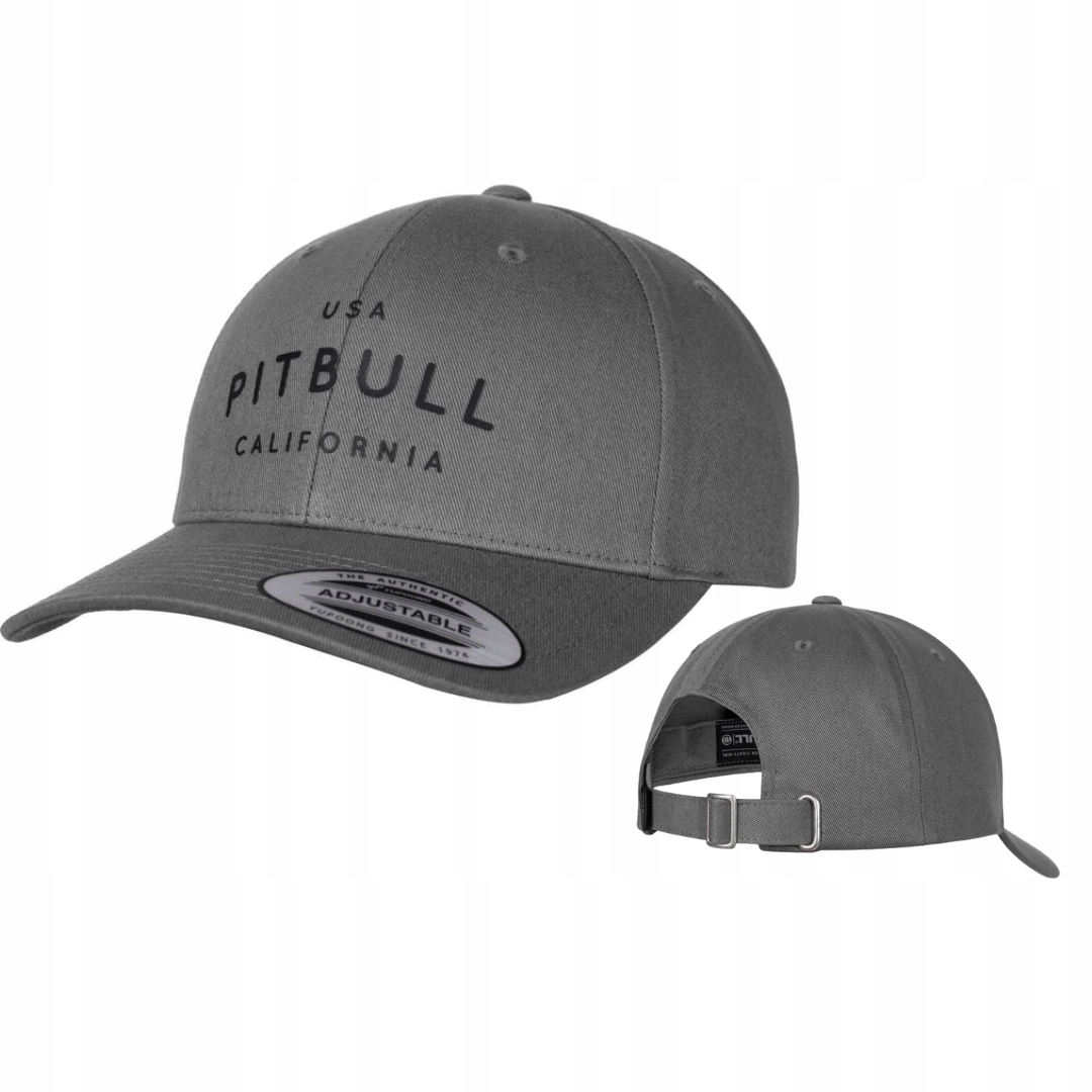 Pitbull West Coast Čepice Snapback Usa Cal Grafitová Univerzální
