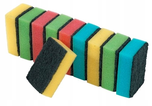 

Zmywak Kuchenny Gąbka Do Mycia Naczyń 10 szt.