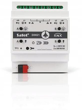 Satel Knx 2-kanálový stmievací herec KNX-DIM21