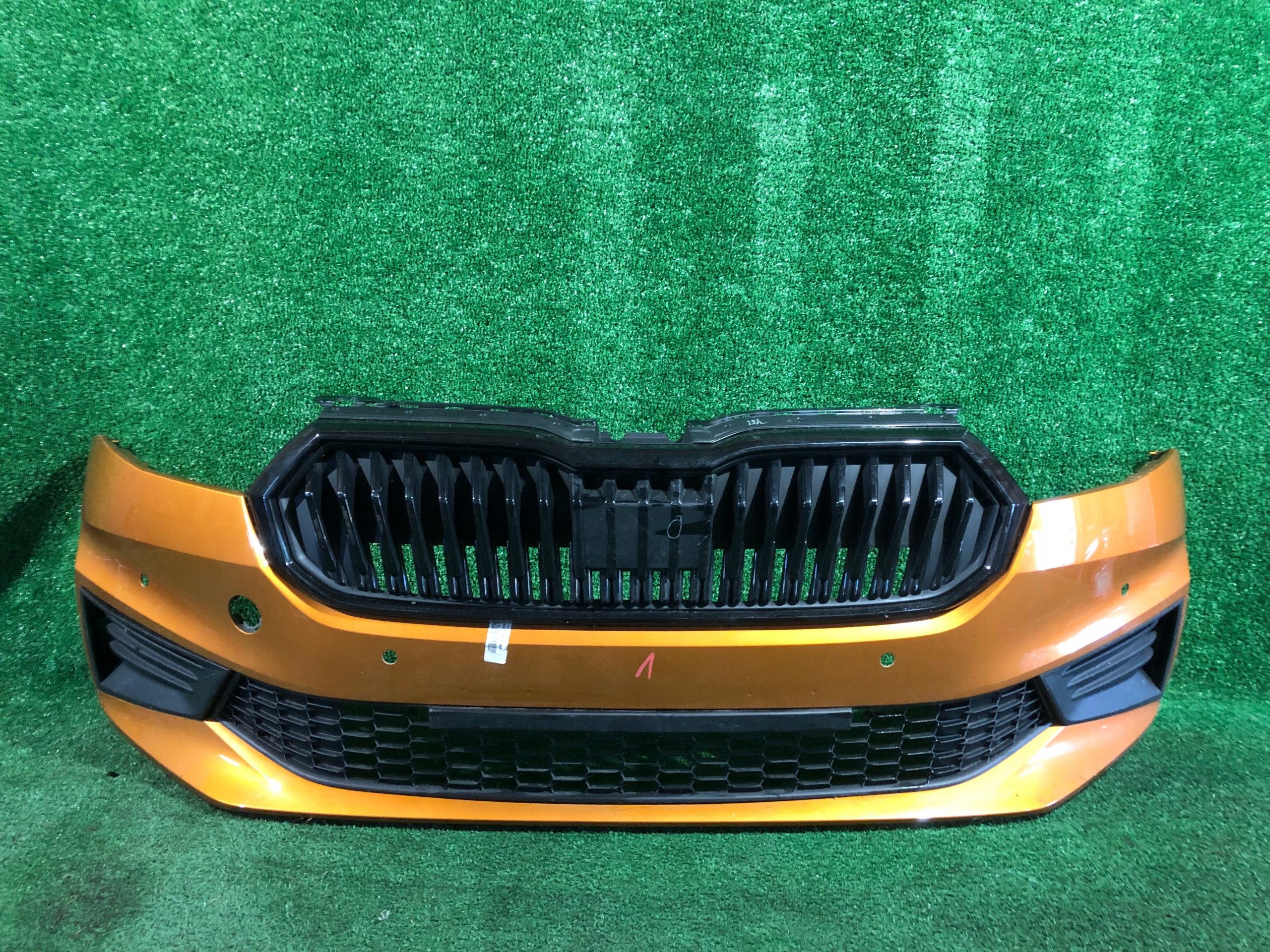 front bumper front SKODA FABIA IV PDC