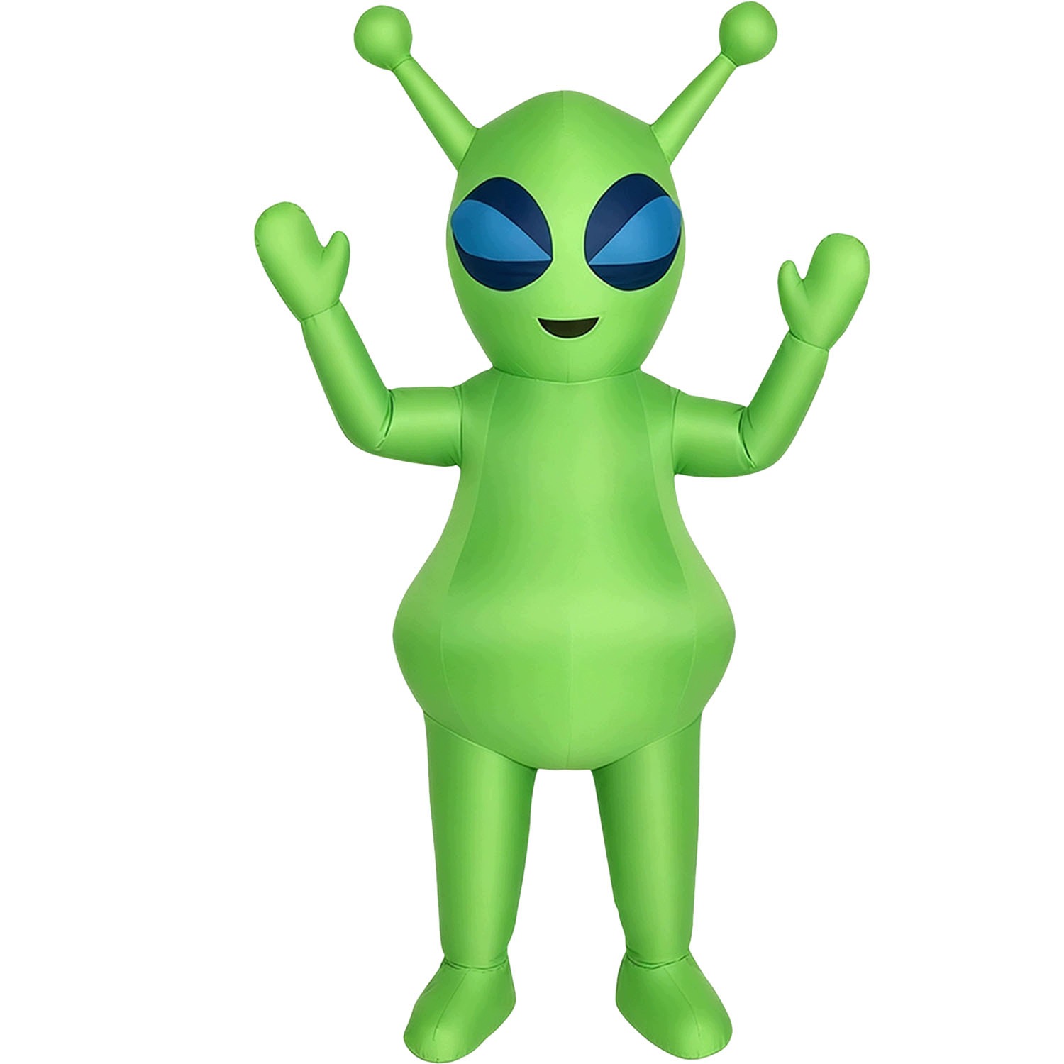 Nafukovací kostým mimozemšťana Alien Ufo s pumpičkou pro cosplay, Halloween, převlek
