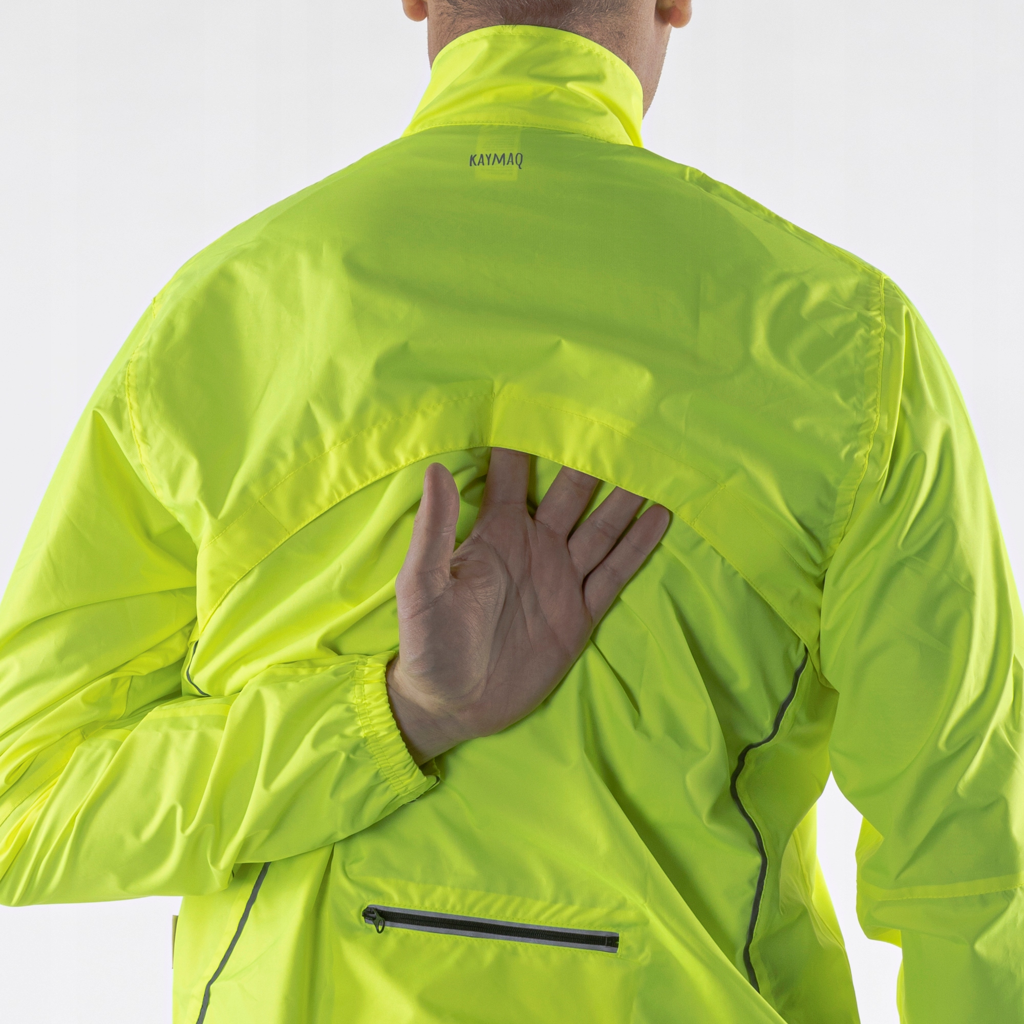 KAYMAQ J1 przeciwdeszczowa kurtka rowerowa XL Stan opakowania oryginalne