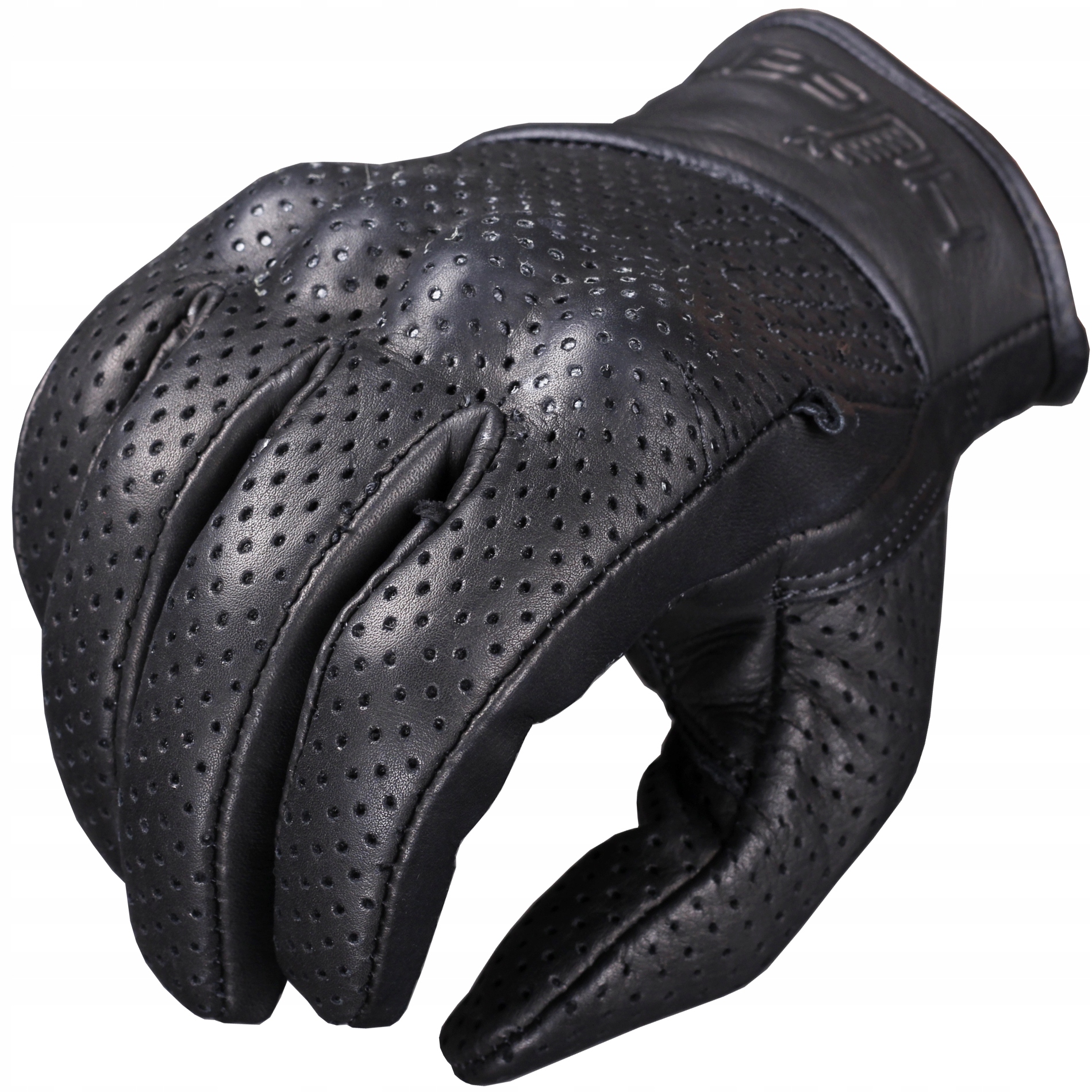 STYLOWE SKÓRZANE RĘKAWICZKI MOTOCYKLOWE HUSAR M