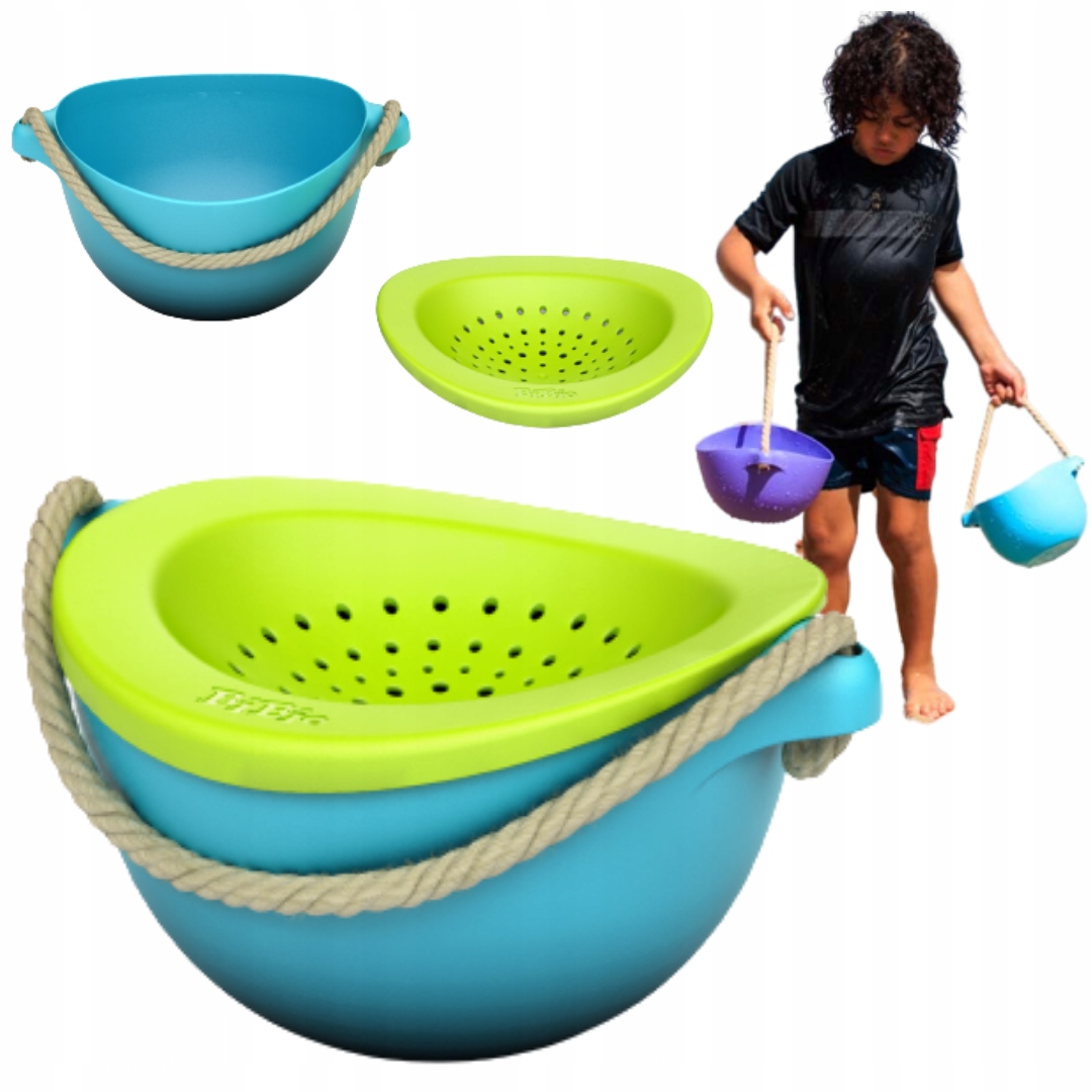 

Wiaderko Z Sitkiem Piasku Bibio Bio PoBi 18m Blue