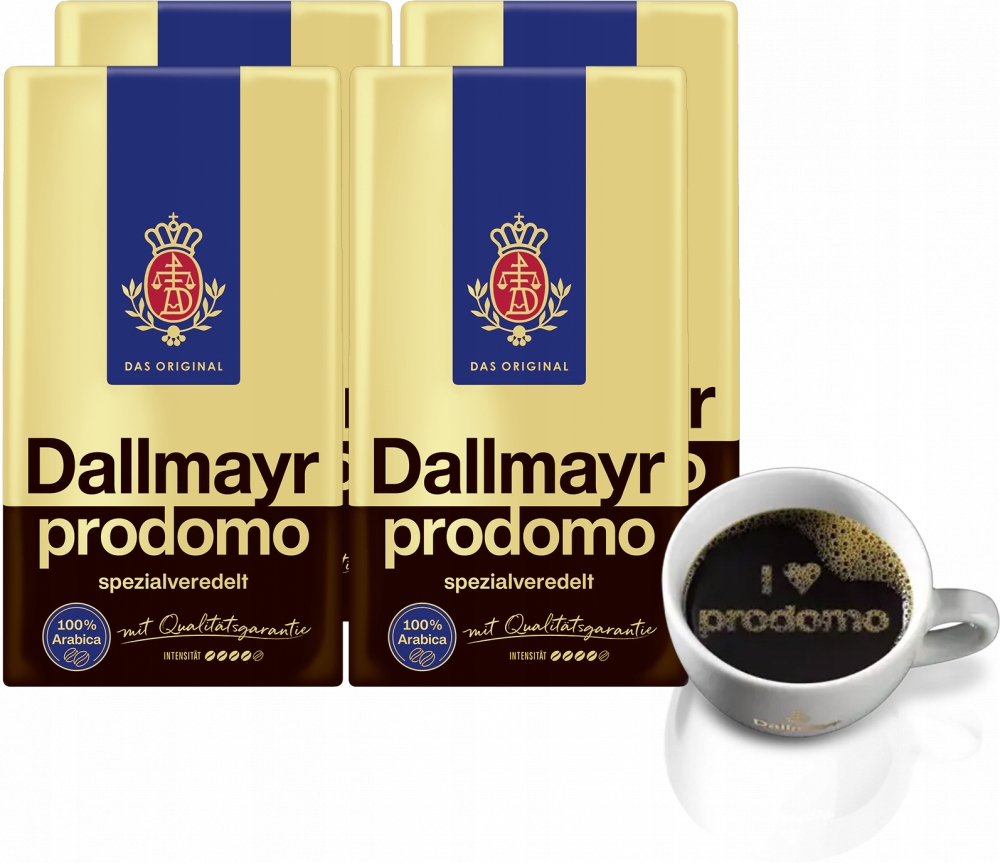 Dallmayr Prodomo 500g kawa mielona x4