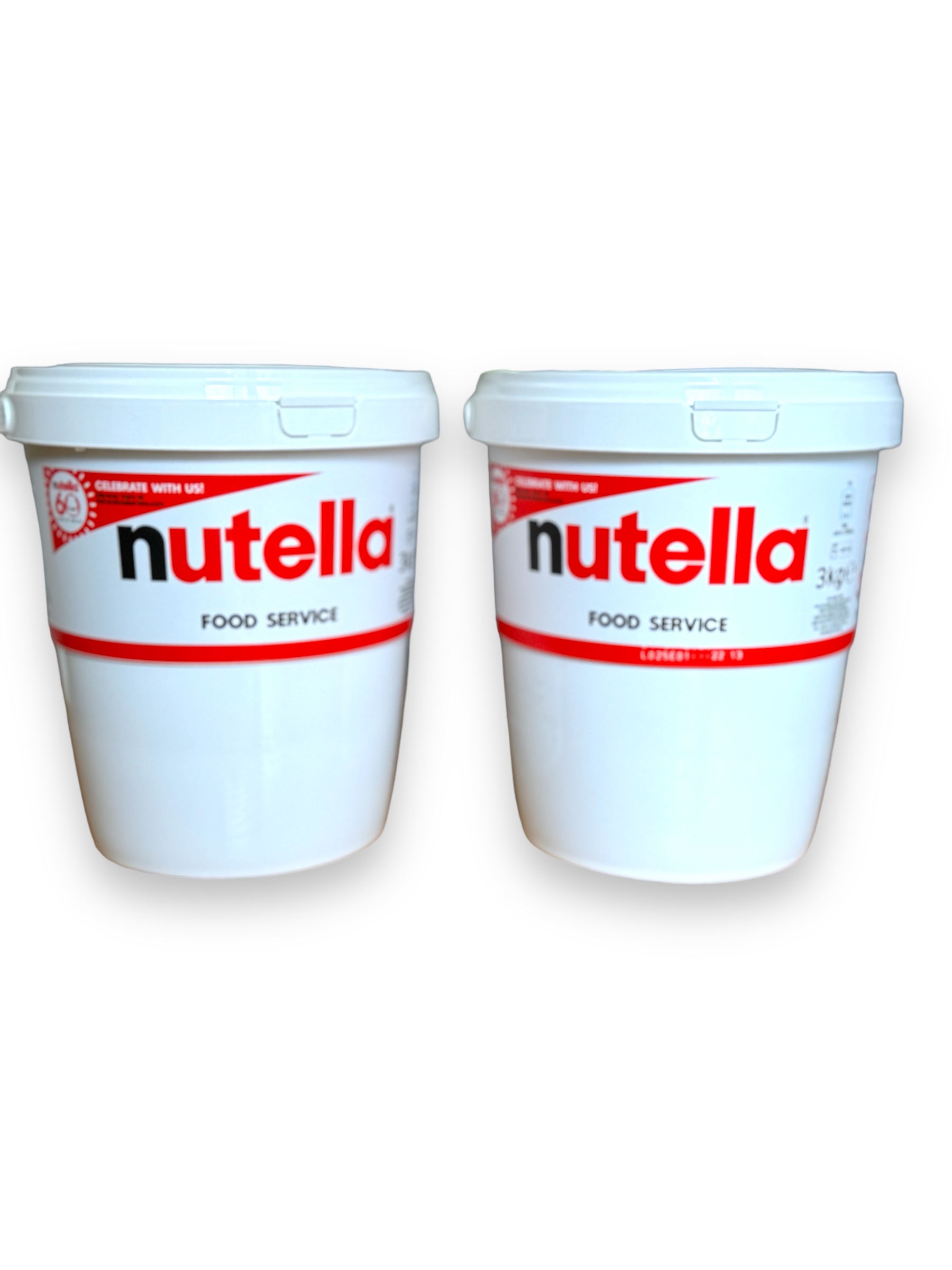 2 x Nutella Krem orzechowo-czekoladowy 3kg Duże opakowanie 6000g