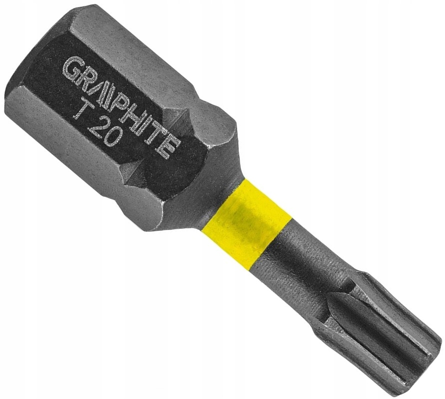 Bit udarowy Końcówka TORX T20 25 mm GRAPHITE