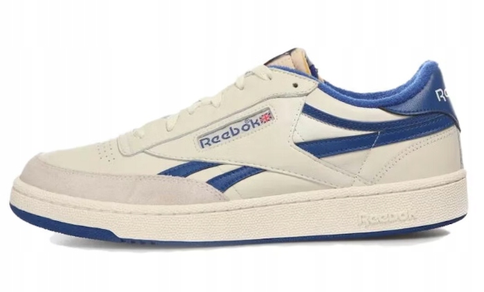 Reebok Club C Pánské Sportovní Boty Béžové Se Zavazováním Na Kůži 45,5 J6F