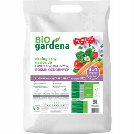 

BiOgardena Nawóz do owoców warzyw roślin ozdobnych