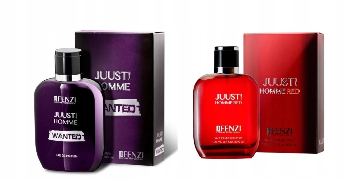 JFenzi Prostě! Homme Red Juust Homme Wanted 100 ml edp