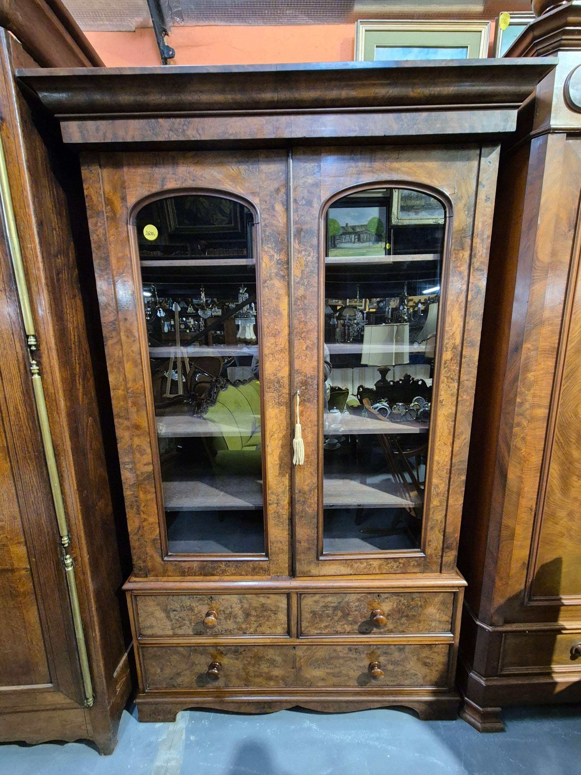 Witryna/ przeszklona biblioteka