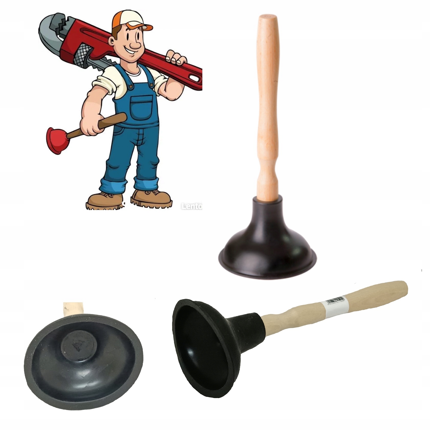 

Przepychacz sanitarny XL Solidny guma