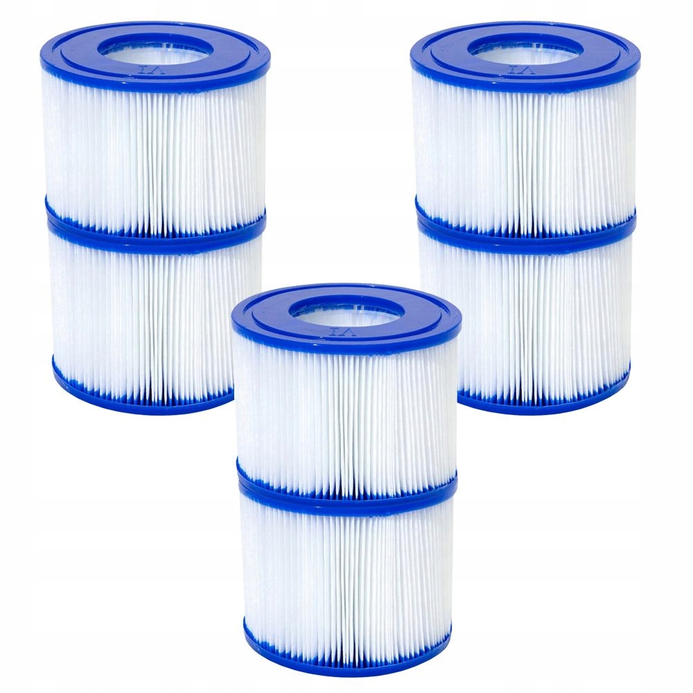 6 x Filtr do pompy spa Bestway 60311 typ VI Lay Z