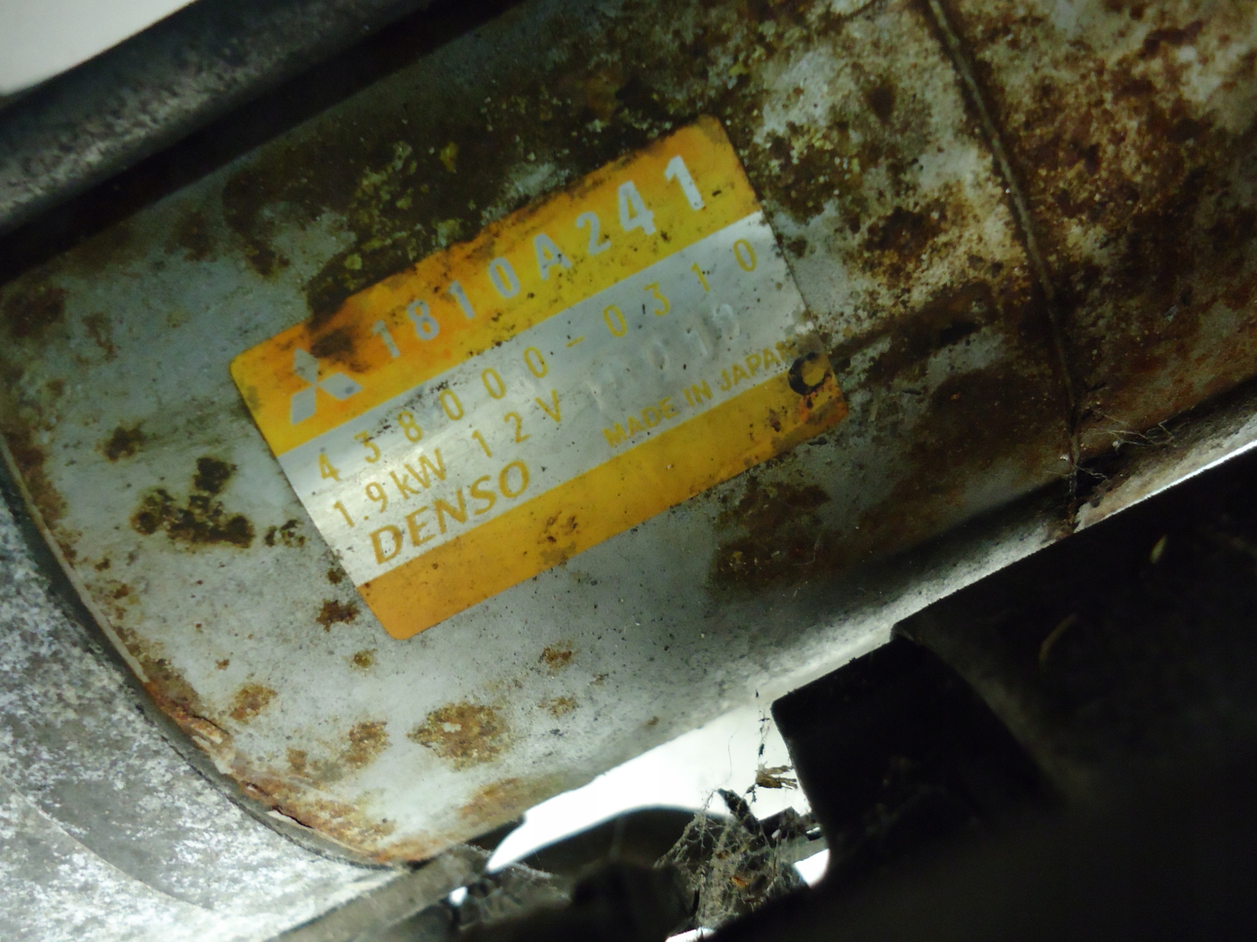 MITSUBISHI OUTLANDER II 2.2DID starter 1810A241 438000-0310
