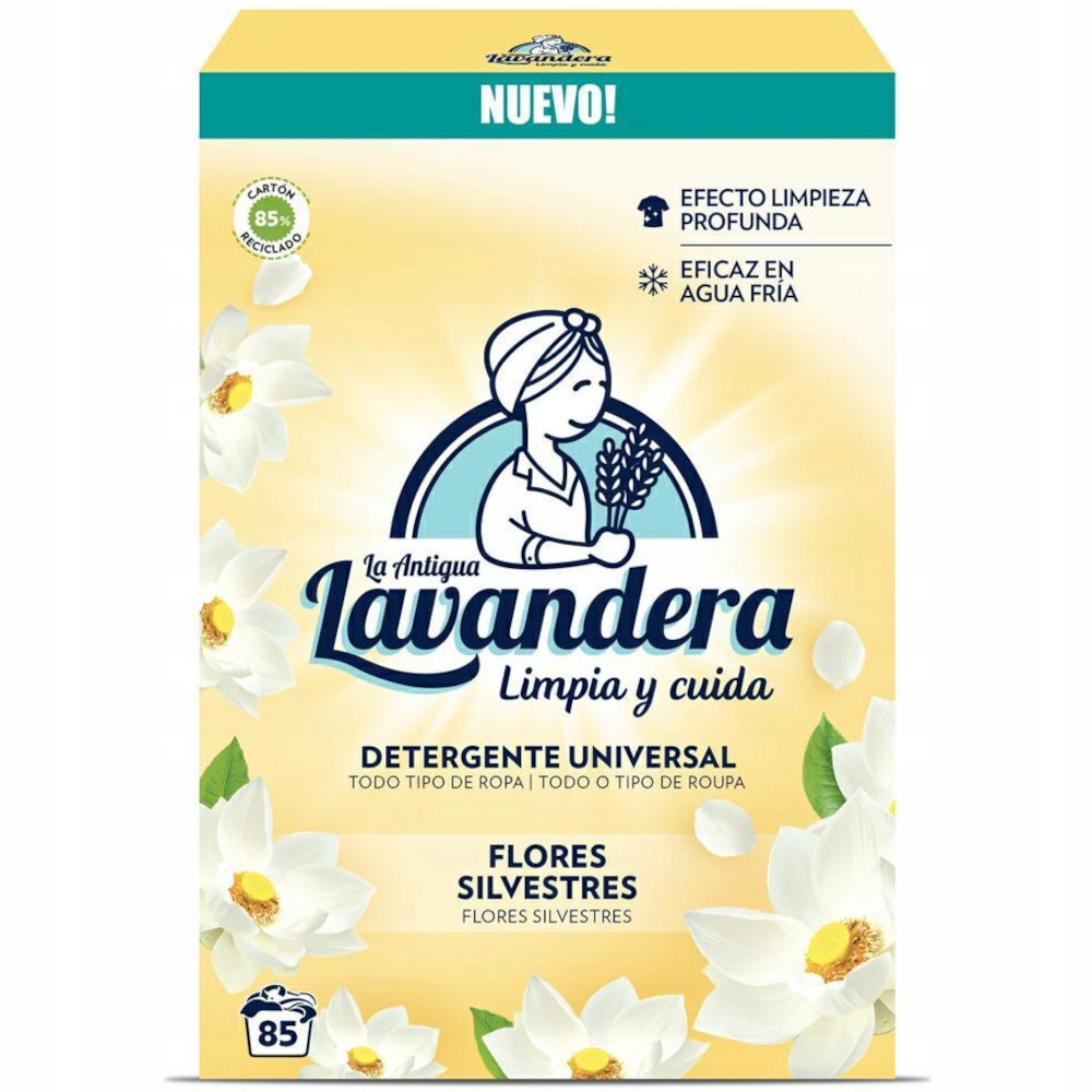 Levně Prášek na praní Lavandera Flores Silvestres Divoké květy 4675 g