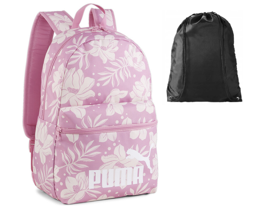 Plecak sportowy miejski szkolny Puma Phase Floral Aop