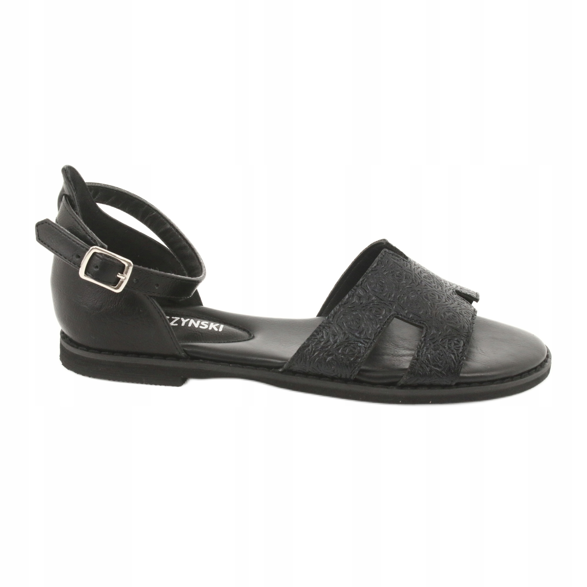 

Czarne Skóra ekologiczna Buty Daszyński r.39