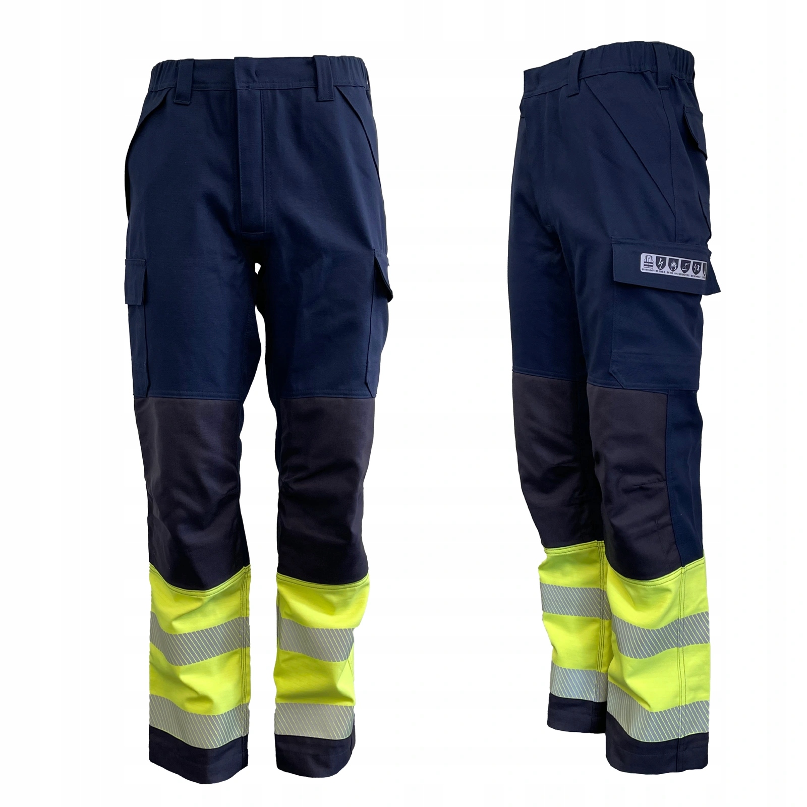 Spodnie robocze mulitinorm odblaskowe antystatyk spawacz Multisafe 56