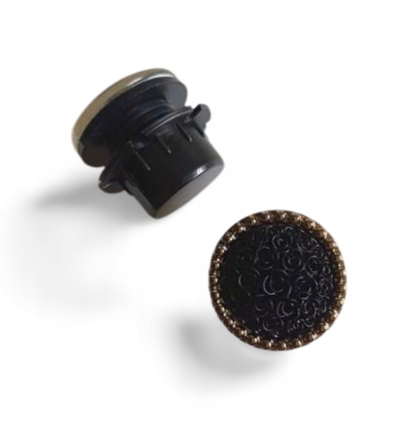 Guzik do torebki obag o-bag Moonlight czarny black rose bagobag