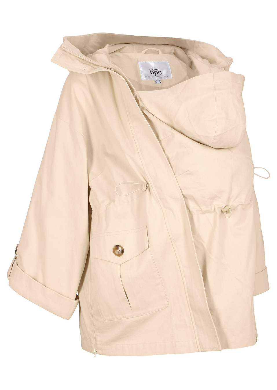 (45/9) BPC KURTKA CIĄŻOWA Z WSTAWKĄ NIEMOWL. r.52