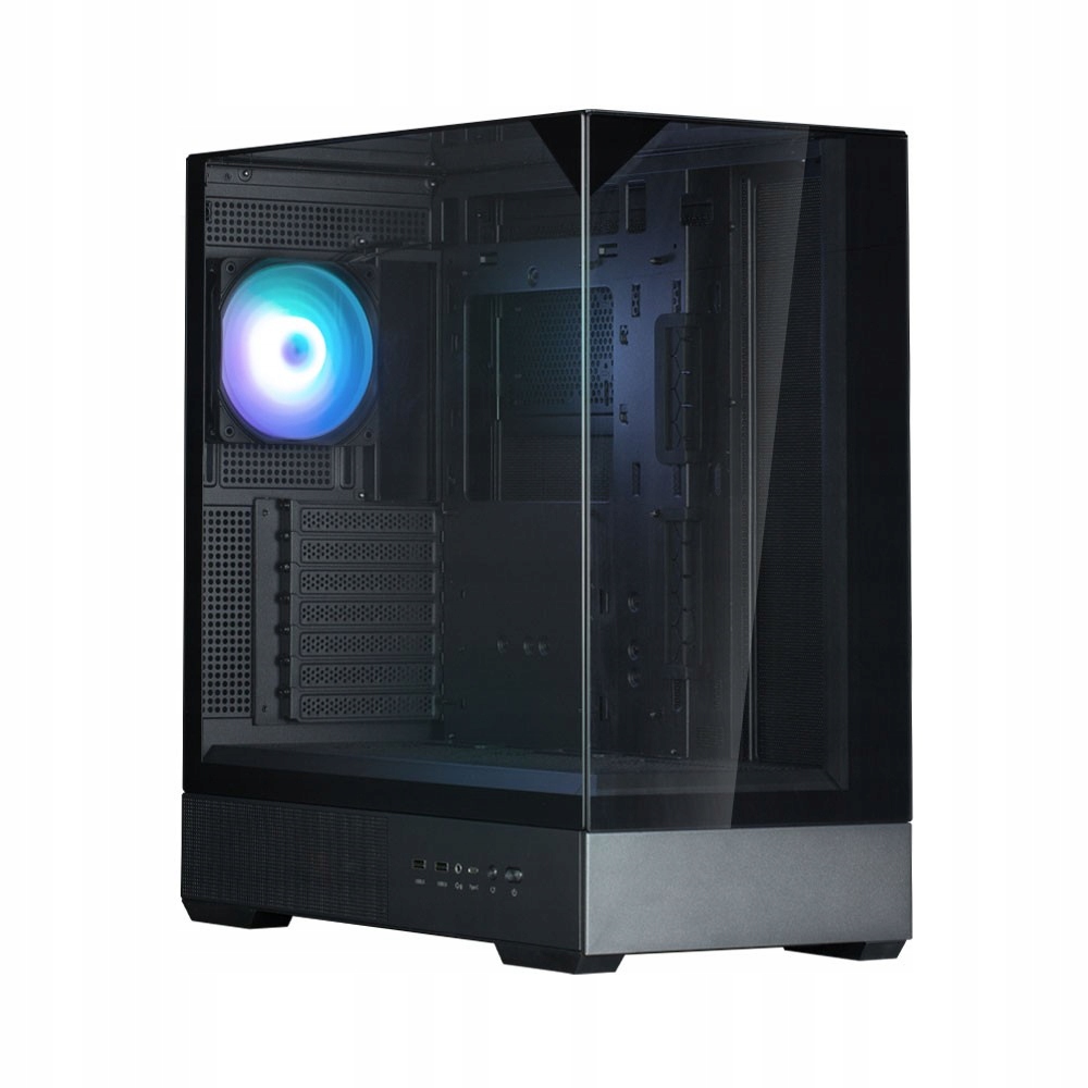 Zalman Puzdro P40 Prism Mid-Tower tvrdené sklo čierne