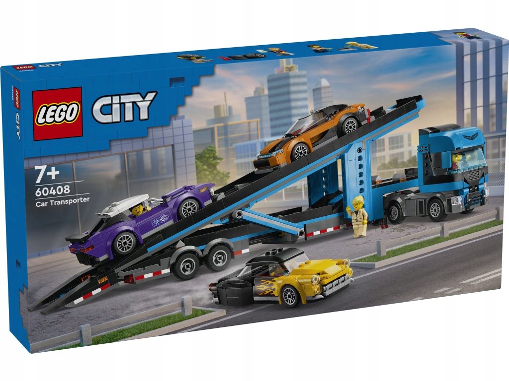 Lego 60408 City Autopřepravník se sportovními auty