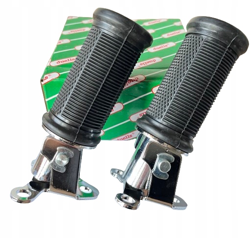 Nový Duells Komplet Patka Podnožka Spolujezdce Chrom Jawa 125 Jawa 175 Cz 175