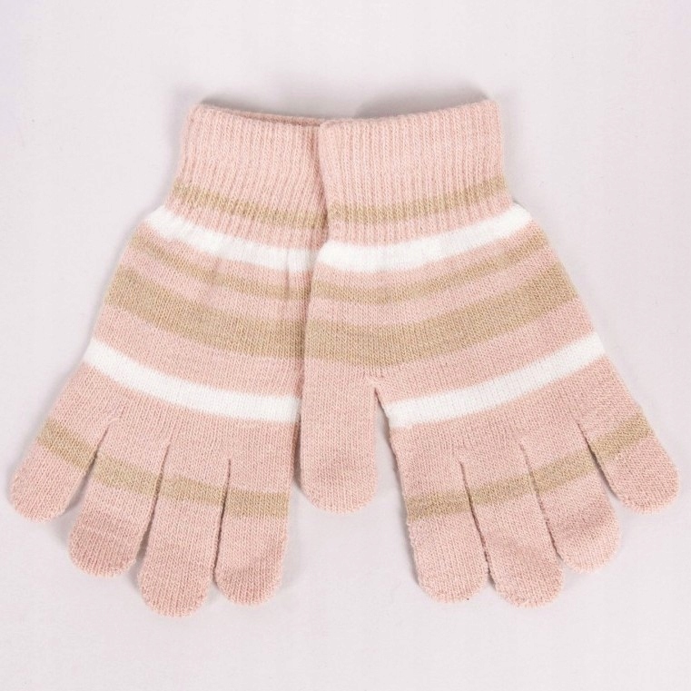 6-8 lat Akrylowe 16cm Rękawiczki Pięciopalcowe Y b