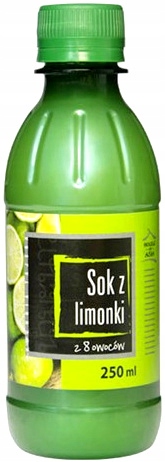

Sok z Limonki 99,96% Limonka 250ml House Of Asia
