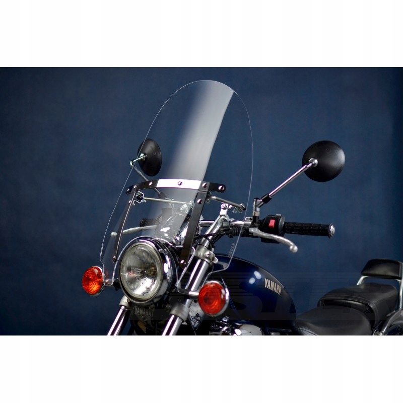 Лобовое стекло мотоцикла универсальный CHOPPER MINI-B 3mm