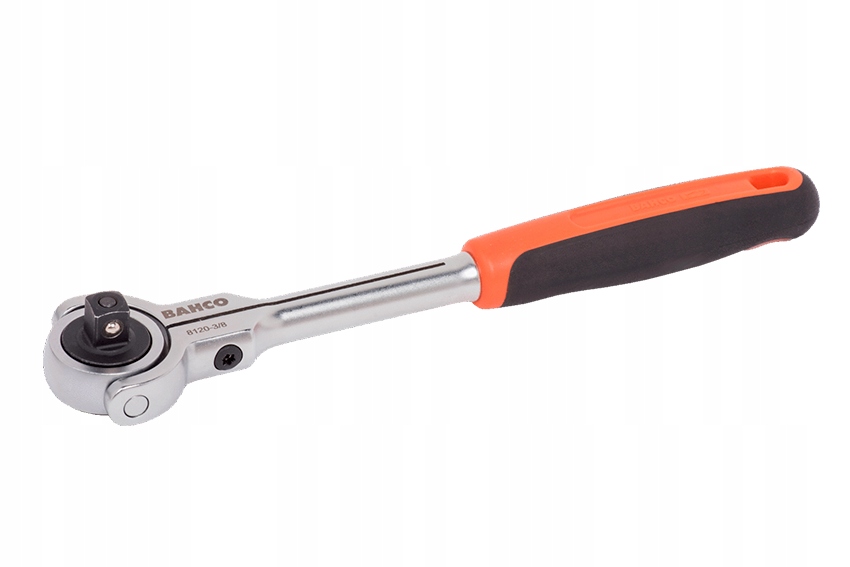 Račňa s pohonom 3/8" výklopná 270° Bahco 72 zubov