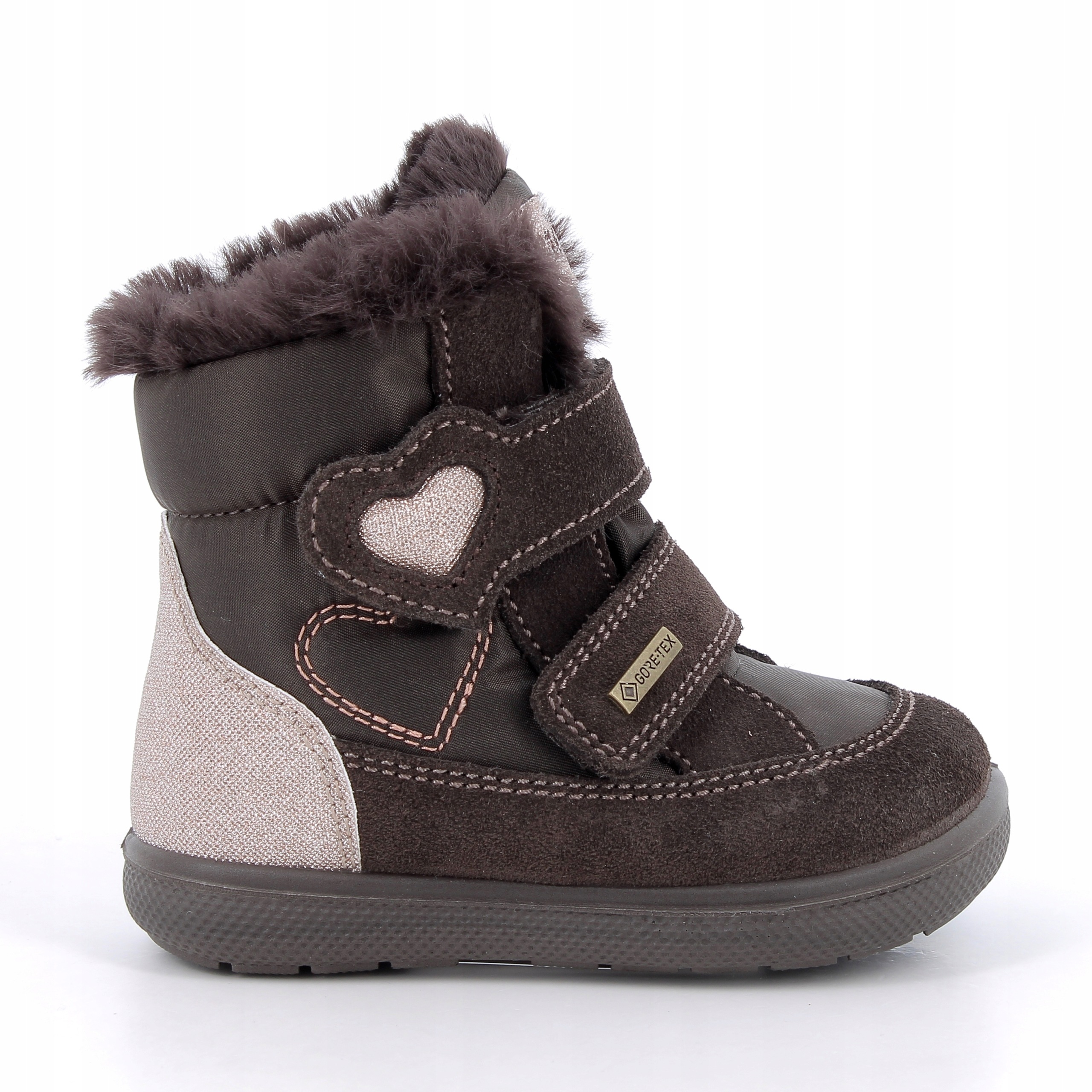 Primigi 2350011 Czekoladowy Na Rzepy Śniegowce Wodoodporne Gore-tex R 25