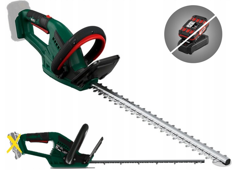 Parkside Akumulatorowe 20V LI nożyce do żywopłotu Mocne