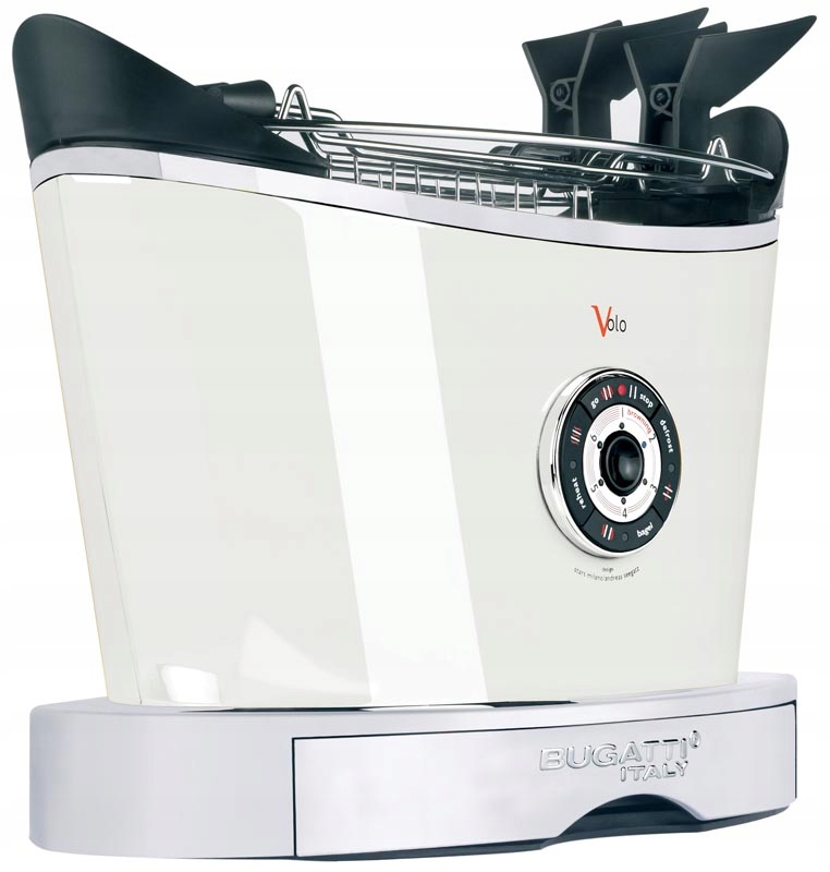 Toster biały Volo Bugatti