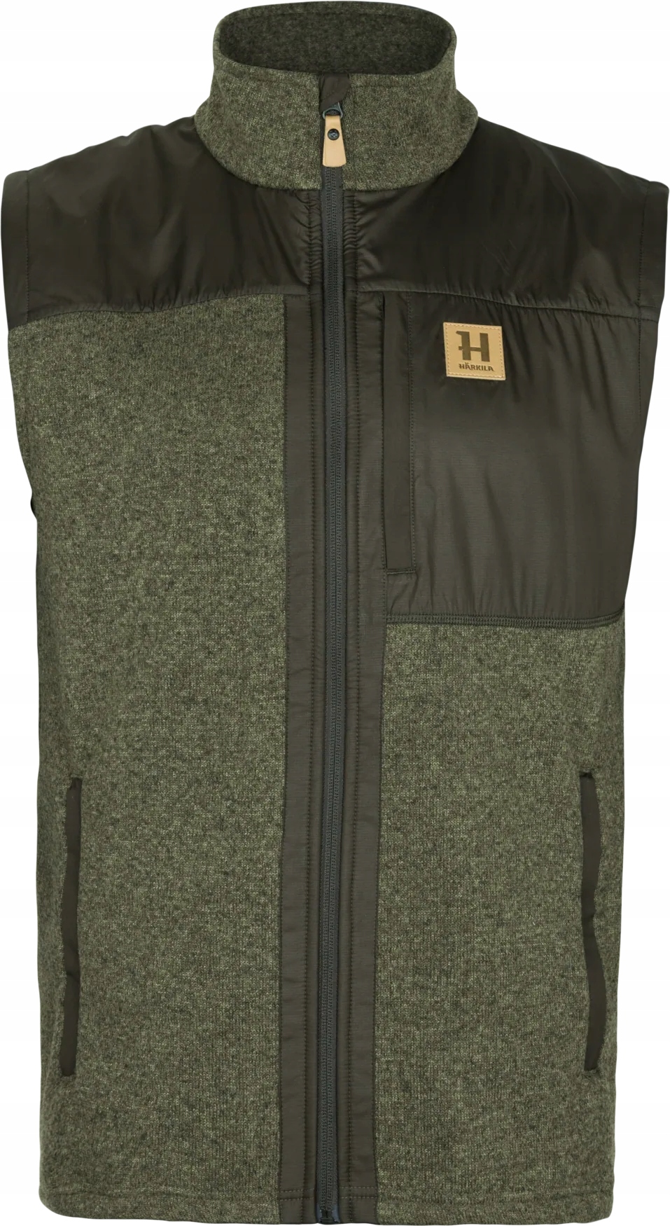 Kamizelka myśliwska Harkila Kalix Fleece 10926 W.green/Shadow brown 2XL
