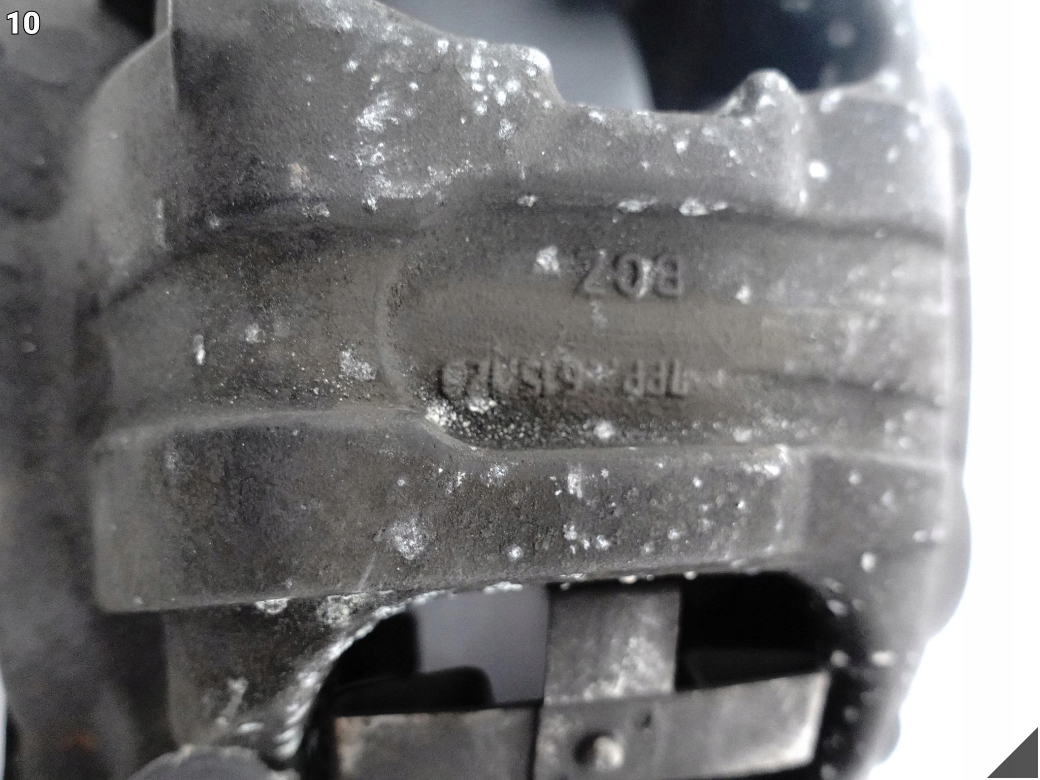 PORSCHE PANAMERA 970 09-16 caliper brake right front 97035105415
