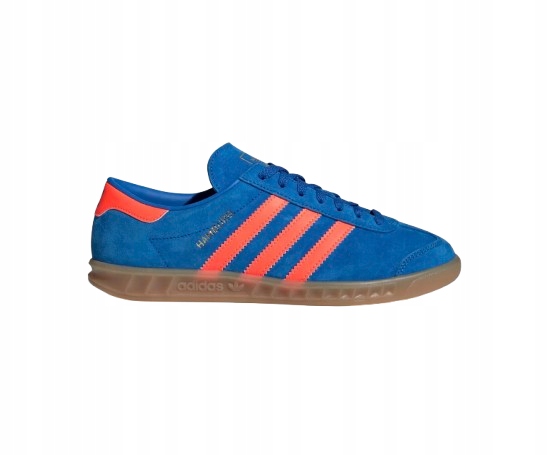 Boty Adidas Originals Hamburg Blue IH5471 Kožené gazelle samba vel 38