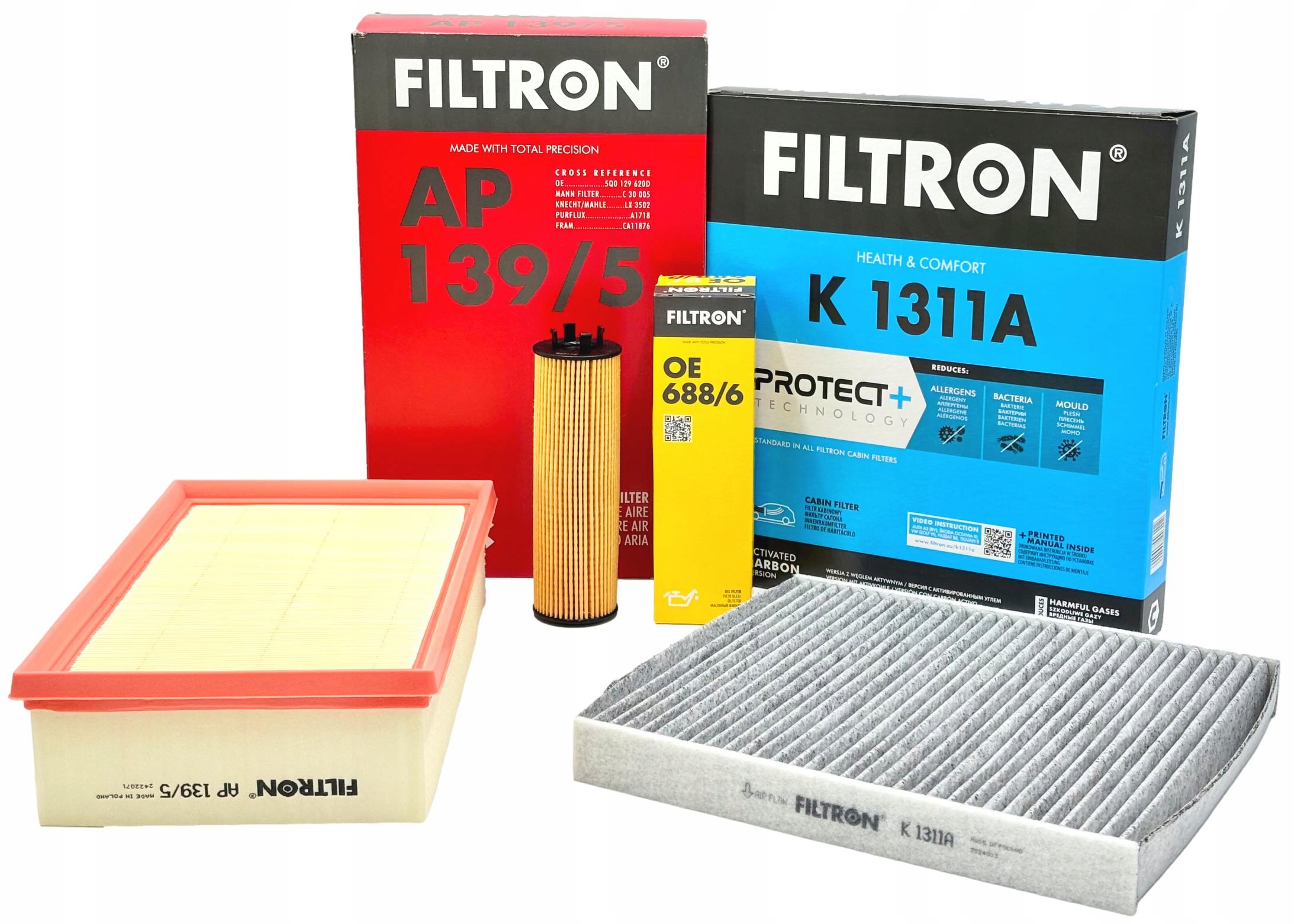 Filtron Sada Filtrů Vw Transporter T7 2.0 Tdi Dssa 150 Km