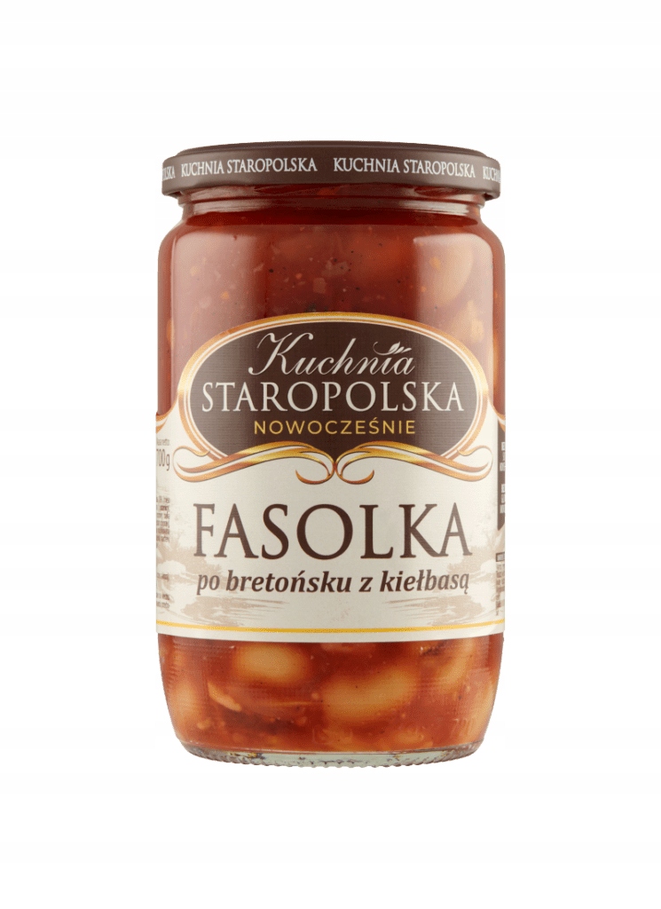 Levně Fazole po bretaňsku s klobásou 700 g x 6 kusů