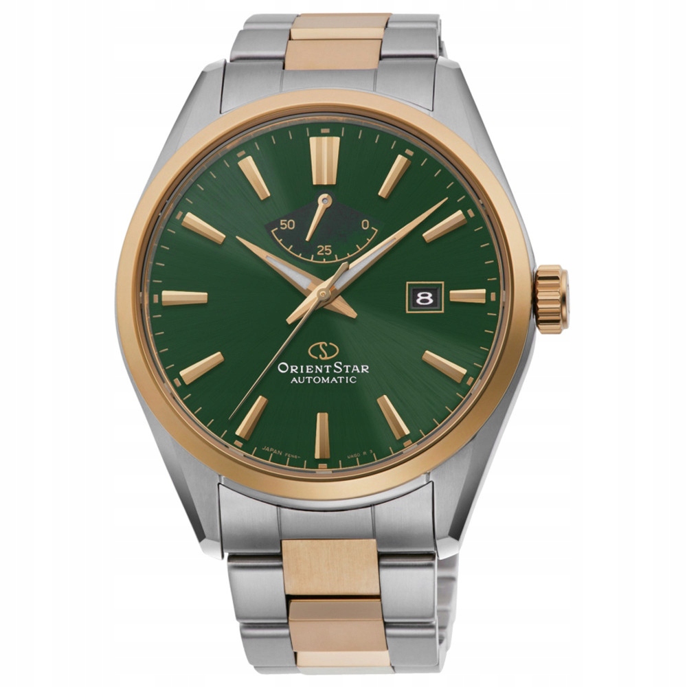 Pánské Hodinky Orient Star RE-AU0405E00B stříbrný náramek